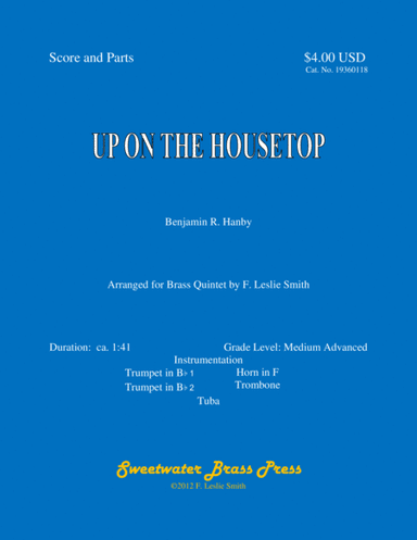 Up On The Housetop (arr. F. Leslie Smith)