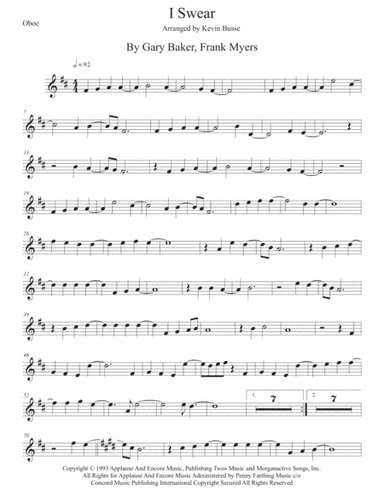 I Swear (arr. Kevin Busse)