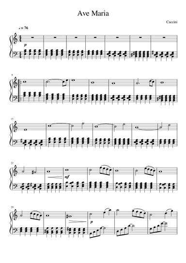 Ave Maria (arr. Gianluca Giovannetti)