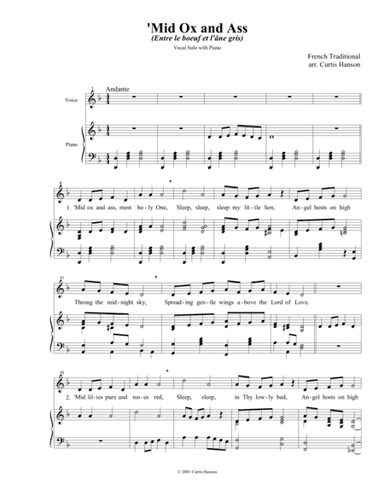 'Mid Ox and Ass (arr. Curtis Hanson)
