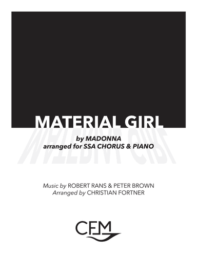 Material Girl (arr. Christian Fortner)