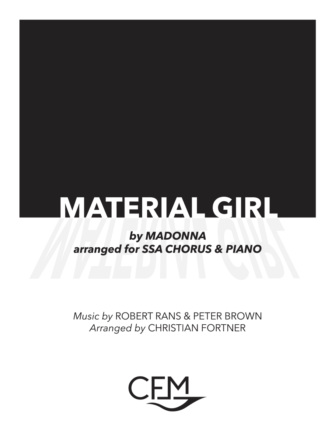 Material Girl (arr. Christian Fortner)