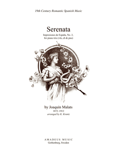 Serenata espanola for piano trio (pno, vln, cb) (arr. Amadeus Music)