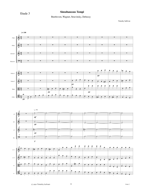 Simultaneous Tempi (MTN Etude 3)