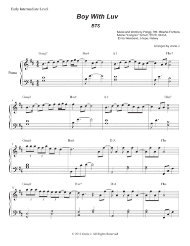 Boy With Luv (arr. Jinnie J)