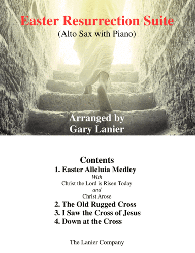 Easter Resurrection Suite (Alto Sax and Piano with Parts) (arr. Gary Lanier)