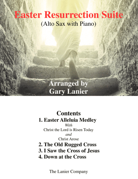 Easter Resurrection Suite (Alto Sax and Piano with Parts) (arr. Gary Lanier)
