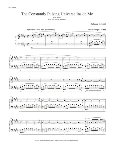 The Constantly Pulsing Universe Inside Me