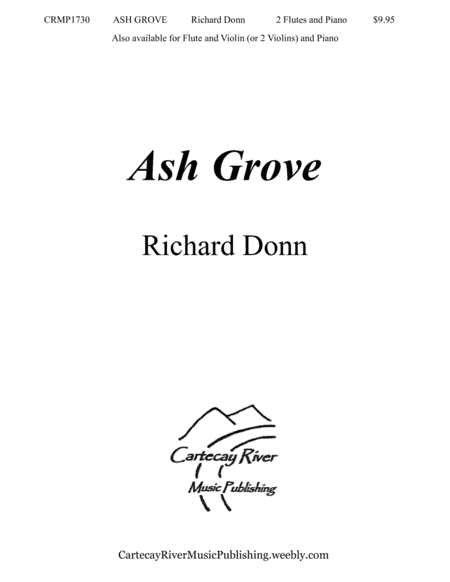 ASH GROVE ~ 2 Flutes and Piano (arr. Richard Donn)