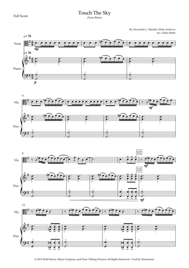 Touch The Sky (arr. Fabio Britto)
