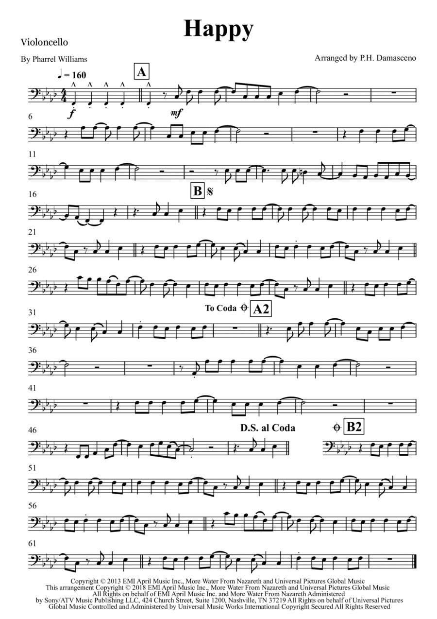 Happy (arr. P.H. Damasceno)