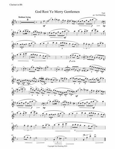 God Rest Ye Merry Gentlemen (arr. Neil Hickling)
