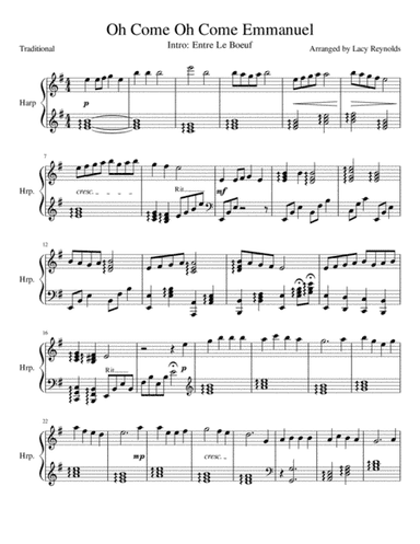 Oh Come Oh Come Emmanuel (arr. Lacy Reynolds)