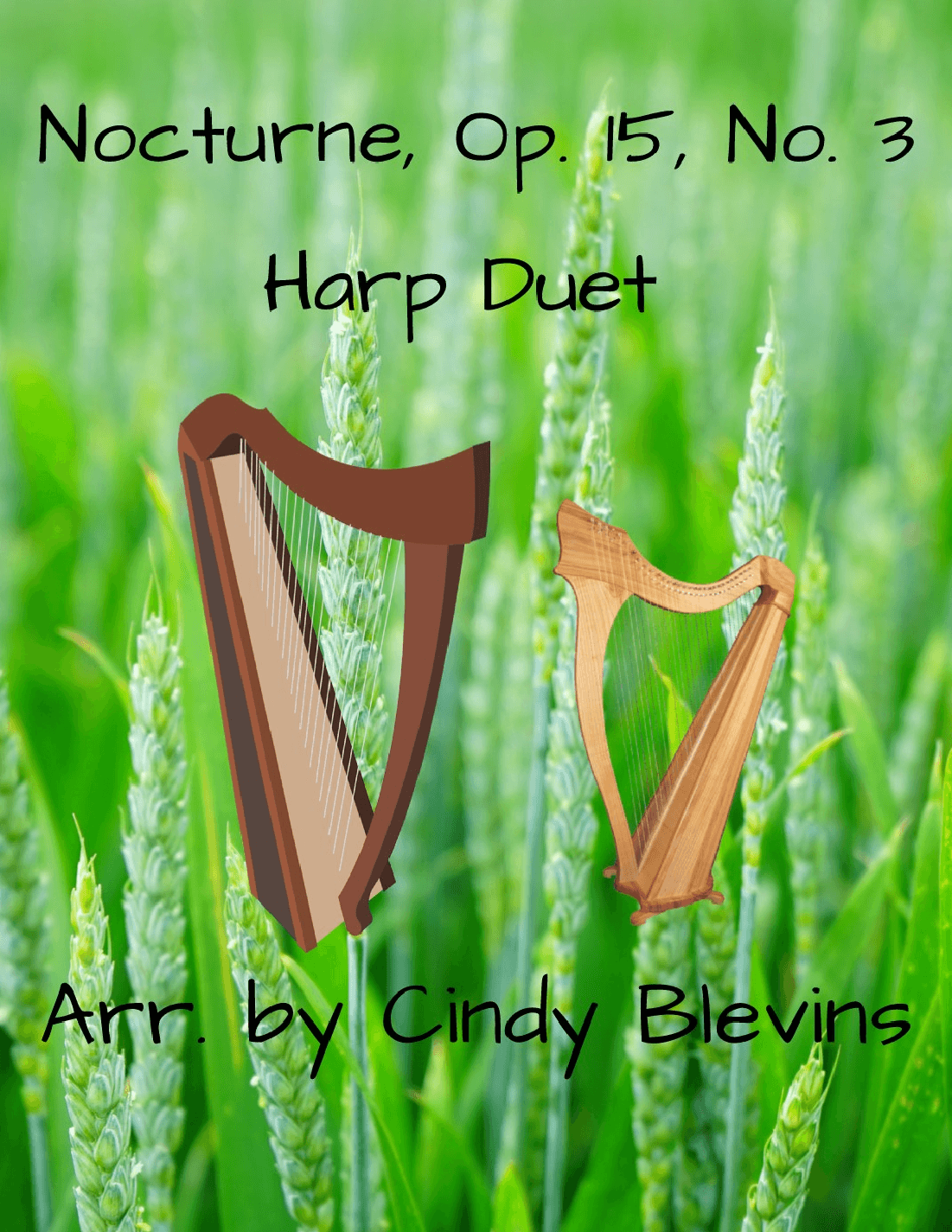 Nocturne, Op. 15, No. 3, for Harp Duet (arr. Cindy Blevins)