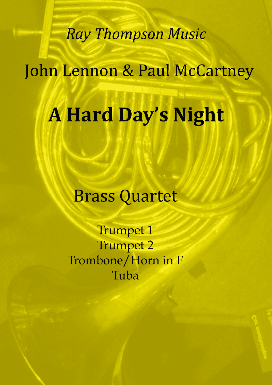 A Hard Day's Night (arr. Ray Thompson)
