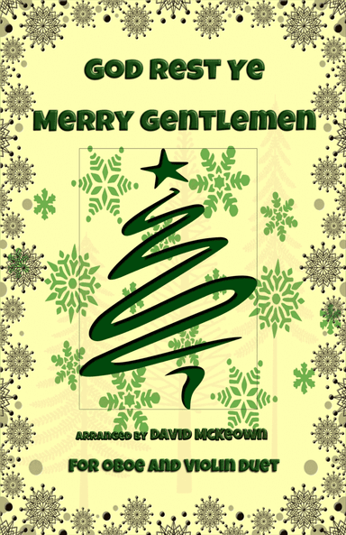 God Rest Ye Merry Gentlemen, Jazz Style, for Oboe and Violin Duet (arr. David McKeown)