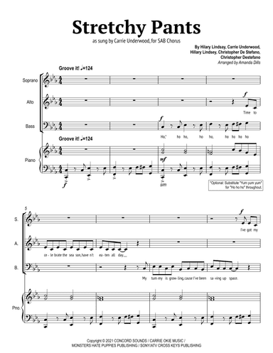Stretchy Pants (arr. Amanda Dills)