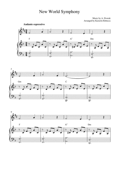 New World Symphony (arr. Kaiserin Rebecca)