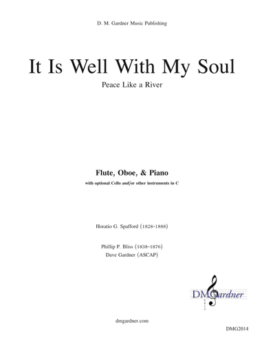It Is Well (arr. Dave Gardner)
