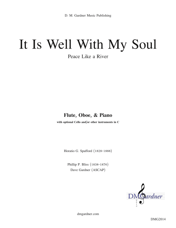 It Is Well (arr. Dave Gardner)