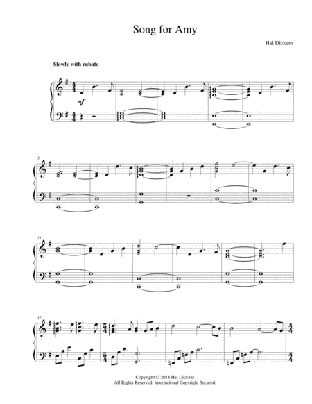 Song For Amy