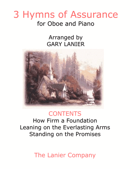 3 HYMNS OF ASSURANCE (for Oboe and Piano with Score/Parts) (arr. Gary Lanier)