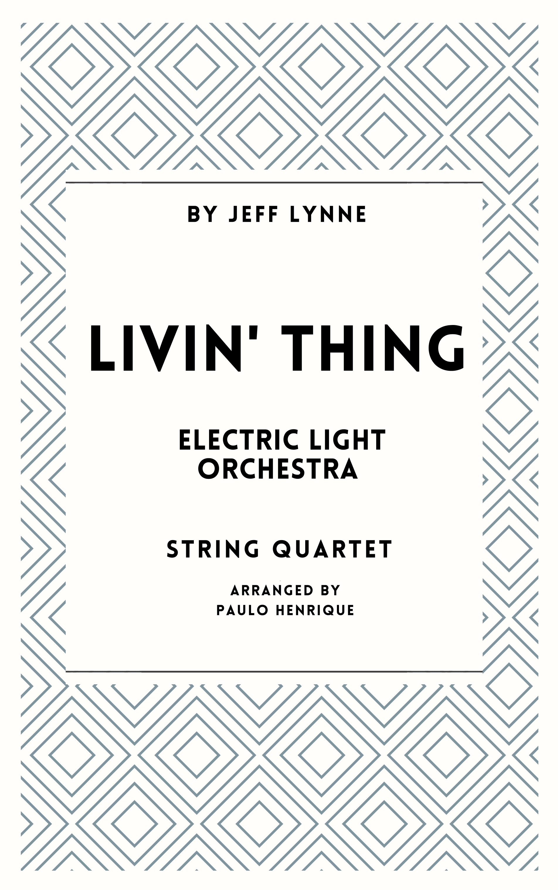 Livin' Thing (arr. Paulo Henrique)