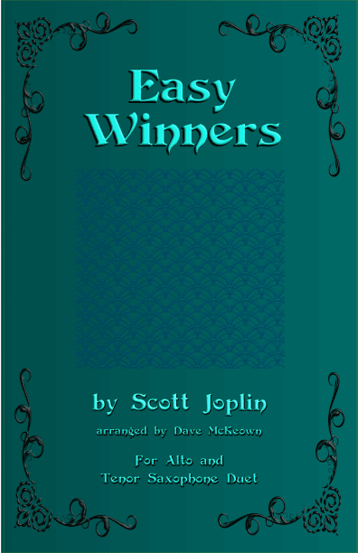 The Easy Winners, Duet for Alto and Tenor Saxophone (arr. David McKeown)