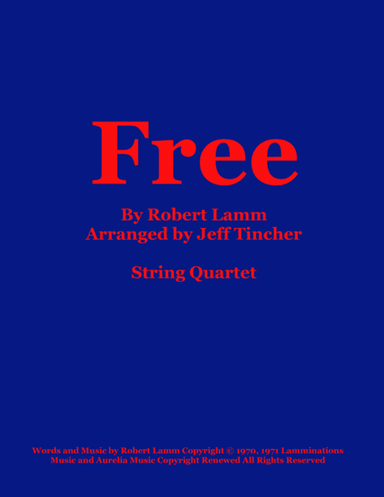 Free (arr. Jeff Tincher)