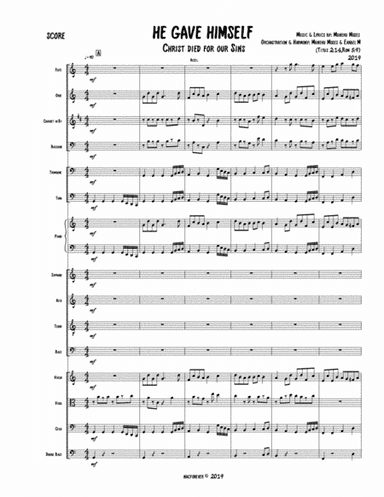 He gave himself for us