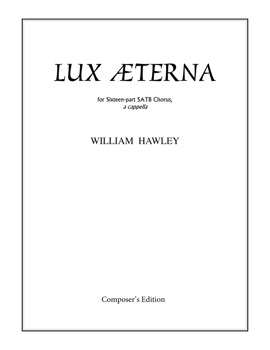 Lux Aeterna