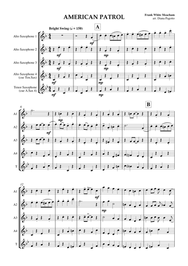 American Patrol (arr. Diana Pagotto)