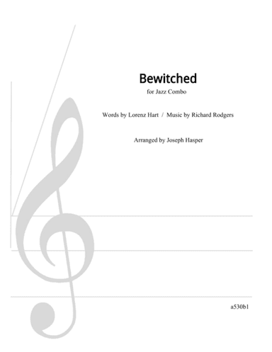 Bewitched (arr. Joe Hasper)