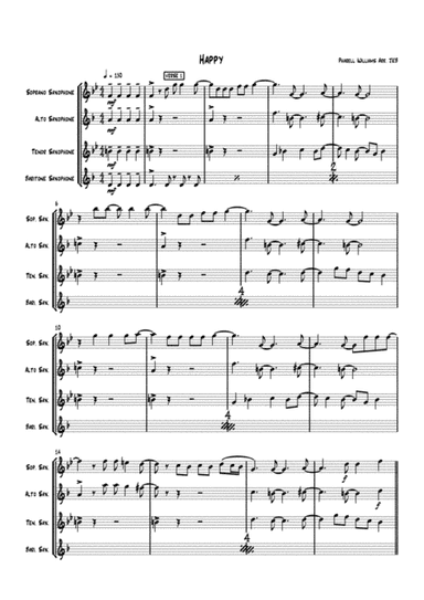Happy (arr. Julia Knight-Bennett)