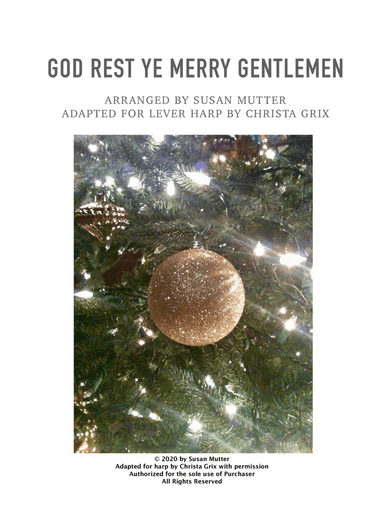 God Rest Ye Merry Gentlemen (arr. Christa Grix)