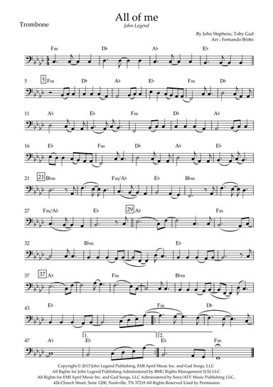 All Of Me (arr. Fernando Britto)