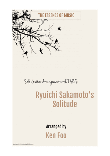 Solitude (arr. Ken Foo)