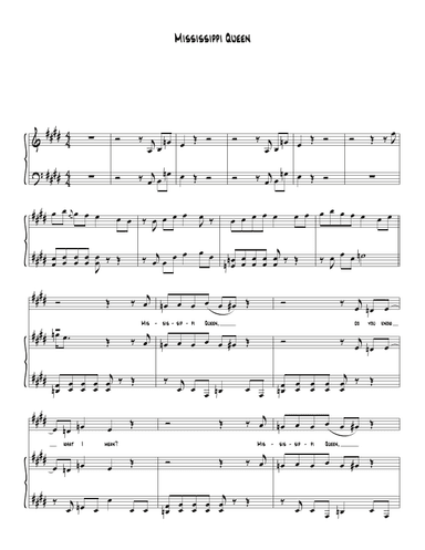 Mississippi Queen (arr. Biegler)