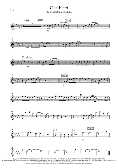 Cold Heart (pnau Remix) (arr. Matt Luff)