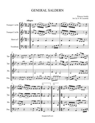 General Saldern (arr. Nick Lacanski)