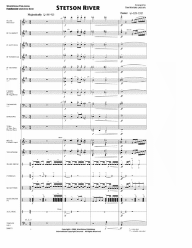 Stetson River (arr. Tim Waters)