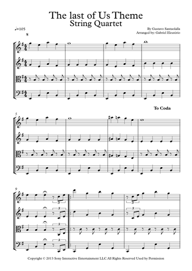 The Last Of Us (arr. Gabriel Eleutério)