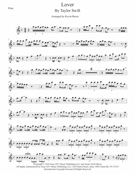 Lover (arr. Kevin Busse)
