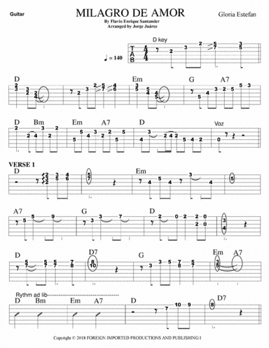 Milagro (arr. Jorge Juárez)