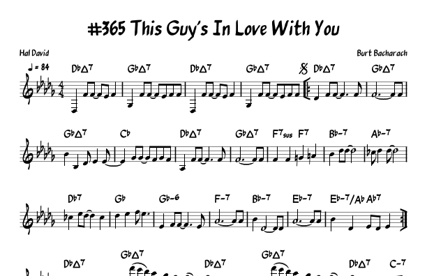 This Guy's In Love With You (arr. John Fries)