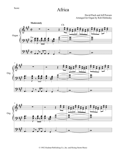 Africa (arr. Rob Hlebinsky)