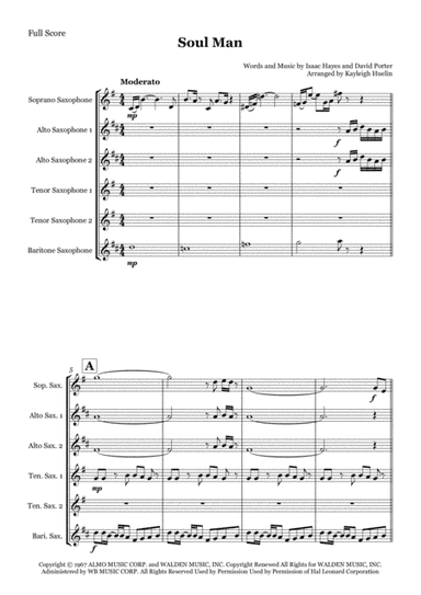 Soul Man (arr. Kayleigh Huelin)