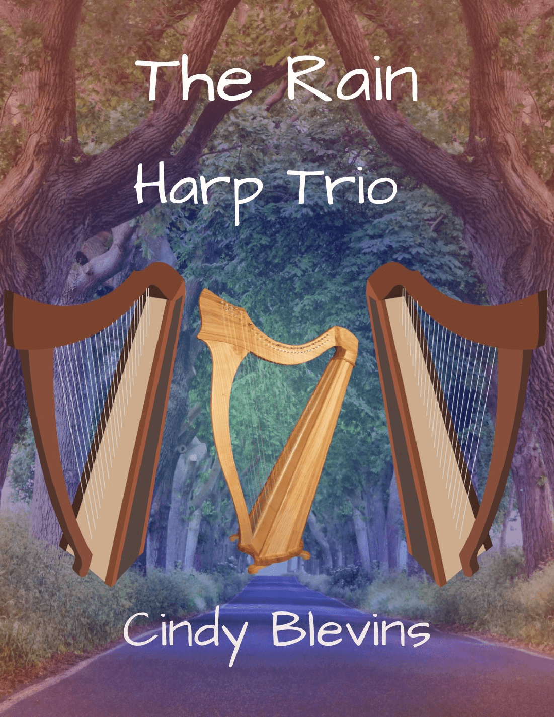 The Rain, for Harp Trio