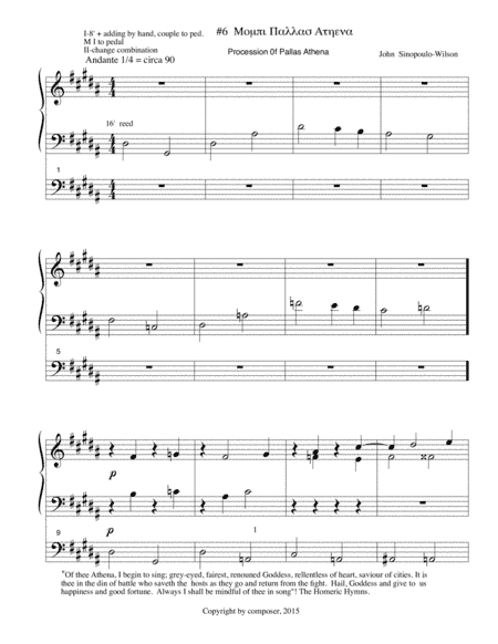 Ancient Processional #6. The Procession of Athena