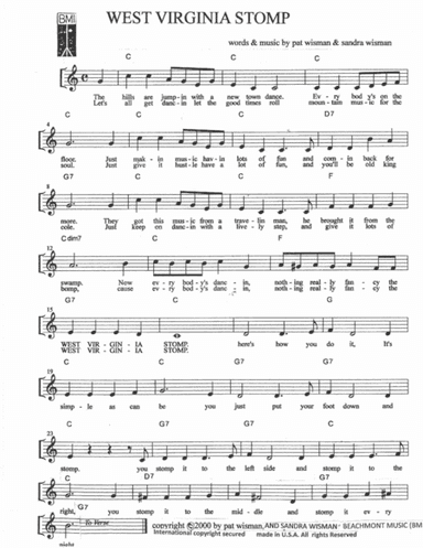 WEST VIRGINIA STOMP